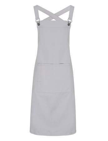 Ποδιά ολόσωμη  (PR129 Barista) ασημί